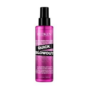 Redken Quick Blowout - Експрес-праймер, спрей для швидкого сушіння волосся феном та захист при термоукладанні, 125 мл