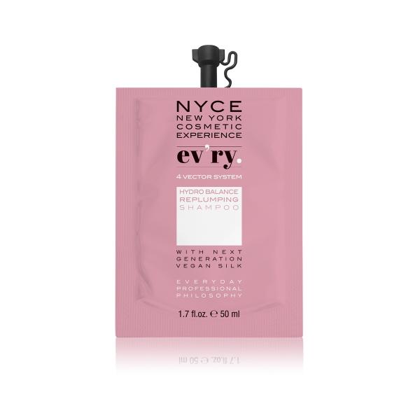 NYCE Hydro Balance Replumping Shampoo – Шампунь для сухої шкіри голови, 50 мл