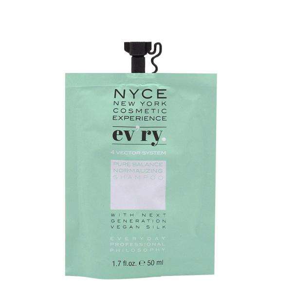 NYCE Pure Balance Normalizing Shampoo – Шампунь для жирної шкіри голови, 50 мл