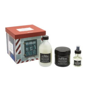 Davines OI Butter Kit: The Vibrant & The Realistic - Набір для яскравості та краси волосся (шампунь, олія, маска), 280+250+50 мл