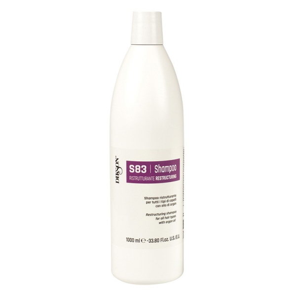 Dikson S83 Restructuring Shampoo – Восстанавливающий шампунь для волос с аргановым маслом, 1000 мл