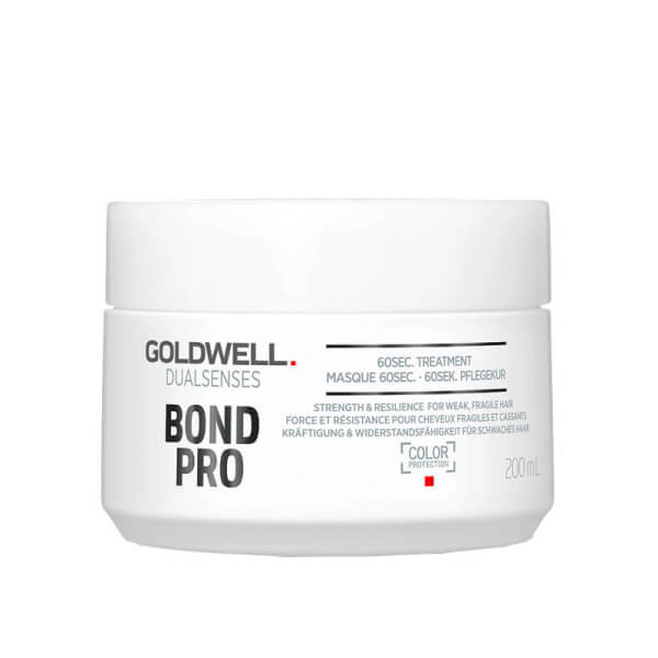 Goldwell Dualsenses Bond Pro 60Sec Treatment - Укрепляющая маска для тонких и ломких волос, 200 мл