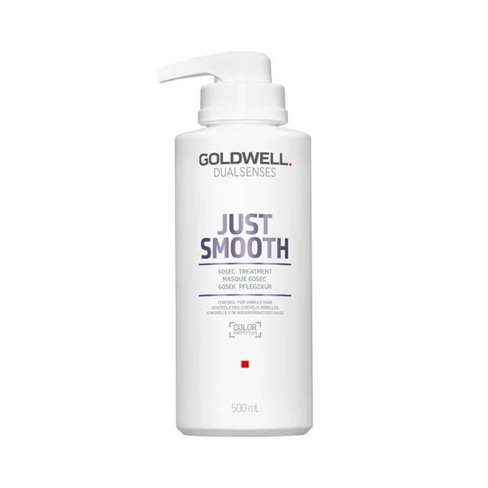 Goldwell Dualsenses Just Smooth 60Sec Treatment - Розгладжуюча маска для неслухняного волосся, 500 мл