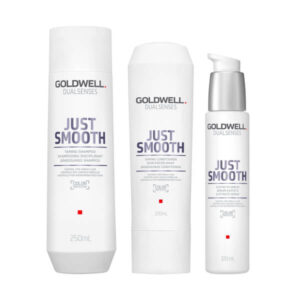 Goldwell Dualsenses Just Smooth Trio Smoothing Kit – Набор для разглаживания непослушных волос, 250+200+100 мл