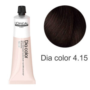 L’Oreal Professionnel Dia color - Крем-фарба для волосся Холодний коричневий 4.15, 60 мл