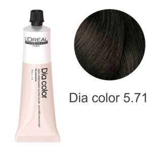 L’Oreal Professionnel Dia color - Крем-фарба для волосся Холодний коричневий 5.71, 60 мл