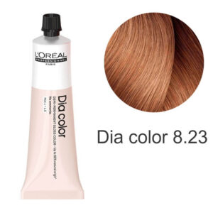 L’Oreal Professionnel Dia color - Крем-краска для волос Холодный коричневый 8.23, 60 мл