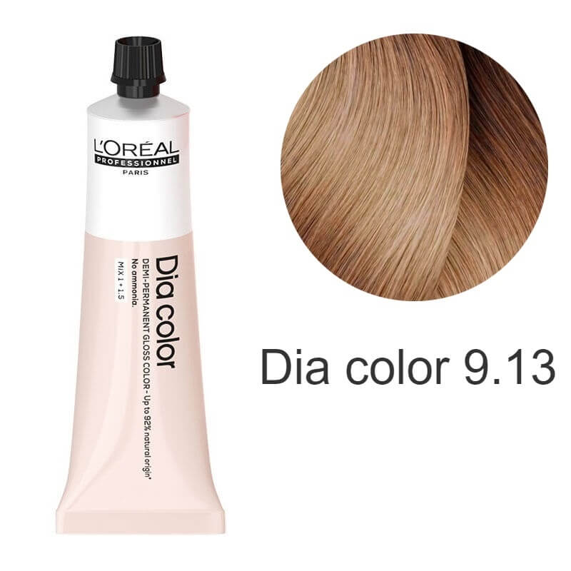 L’Oreal Professionnel Dia color - Крем-фарба для волосся Холодний коричневий 9.13, 60 мл