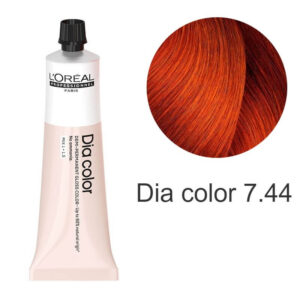L’Oreal Professionnel Dia color - Крем-фарба для волосся Мідний 7.44, 60 мл