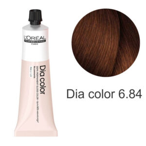L’Oreal Professionnel Dia color - Крем-фарба для волосся Мокко 6.84, 60 мл