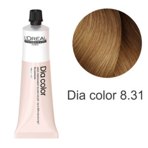 L’Oreal Professionnel Dia color - Крем-фарба для волосся Теплий коричневий 8.31, 60 мл