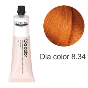 L’Oreal Professionnel Dia color - Крем-фарба для волосся Золотистий 8.34, 60 мл