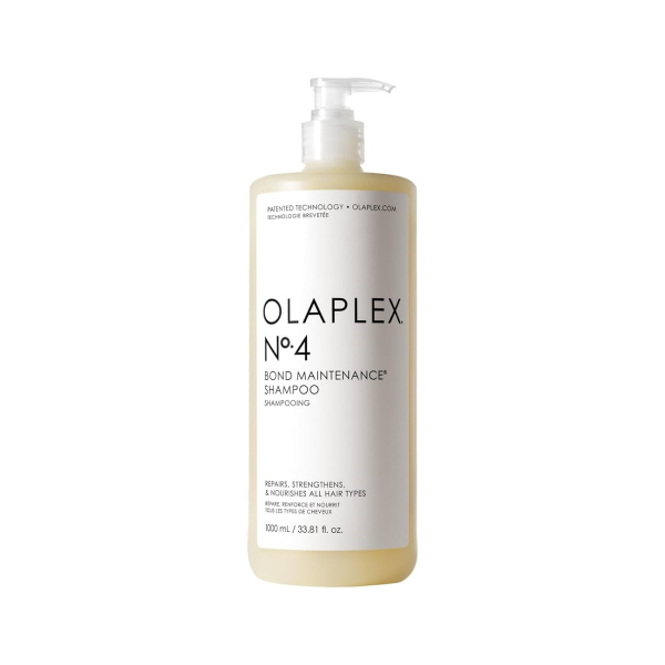 Olaplex №4 Bond Maintenance Shampoo - Восстанавливающий и питательный шампунь для всех типов волос, 1000 мл