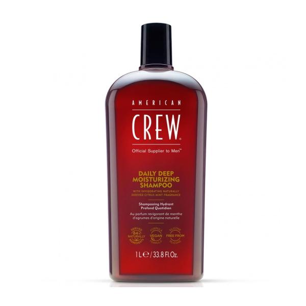 American Crew Classic Deep Moisturizing Shampoo – Зволожуючий шампунь для волосся, 1000 мл