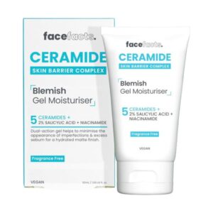 Face Facts Ceramide Blemish Gel Moisturiser – Увлажняющий гель с керамидами для воспаленной кожи лица, 50 мл