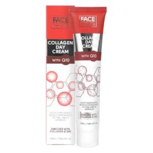 Face Facts Collagen & Q10 Day Cream - Денний крем для шкіри обличчя з колагеном та коензимом Q10, 50 мл