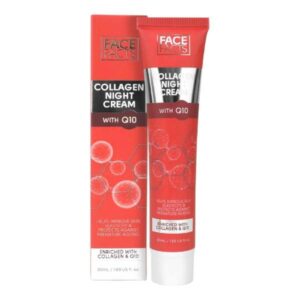 Face Facts Collagen & Q10 Night Cream – Ночной крем для кожи лица с коллагеном и коэнзимом Q10, 50 мл
