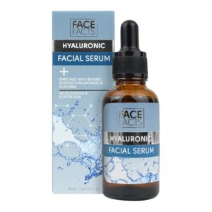 Face Facts Hyaluronic Hydrating Facial Serum - Гиалуроновая увлажняющая сыворотка для кожи лица, 30 мл
