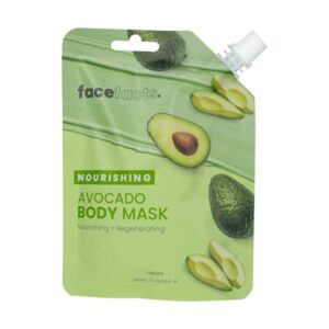 Face Facts Nourishing Avocado Body Mask – Поживна грязьова маска для тіла з авокадо, 200 мл