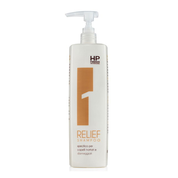 HP Firenze Relief 1 Shampoo – Восстанавливающий шампунь для волос, 1000 мл