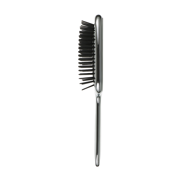 Janeke Superbrush Limited Edition Silver and Black - Гребінець для волосся, срібний з чорним