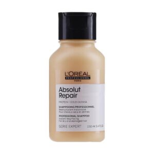 L'Oreal Professional Serie Expert Absolut Repair Gold Shampoo – Шампунь для інтенсивного відновлення пошкодженого волосся, 100 мл