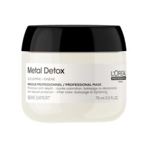 L'Oreal Professionnel Serie Expert Detox Anti-Deposit Protector Mask – Маска для зменшення ламкості всіх типів волосся та небажаної зміни кольору, 75 мл