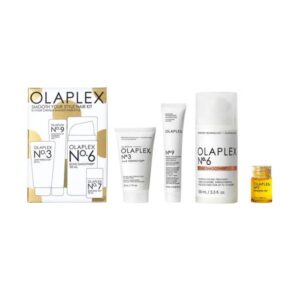 Olaplex Smooth Your Style Hair Kit - Набір для відновлення та укладання волосся, 30 + 100 + 7,7 + 20 мл