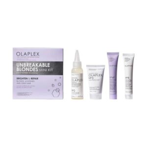 Olaplex Unbreakable Blondes Mini Kit – Набір для відновлення зовнішнього вигляду блонд, 2x20+30+40 мл