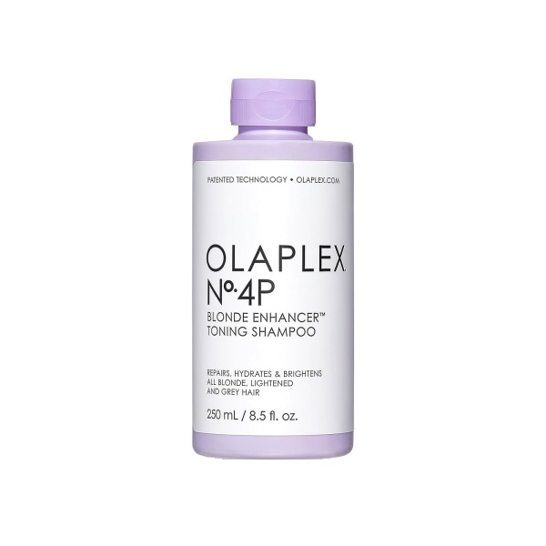 Olaplex №4P Blonde Enhancer Toning Shampoo – Тонізуючий висококонцентрований фіолетовий шампунь для блондинок, 250 мл