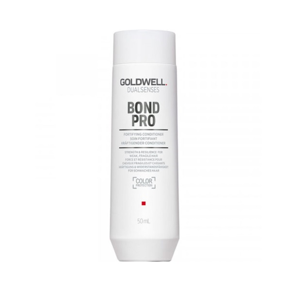 Goldwell Dualsenses Bond Pro Fortifying Conditioner – Зміцнюючий кондиціонер для тонкого та ламкого волосся, 50 мл