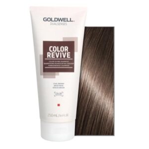 Goldwell Dualsenses Color Revive Cool Brown Shampoo – Тонирующий шампунь для волос «Холодный коричневый», 250 мл