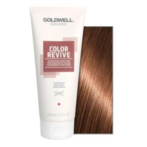 Goldwell Dualsenses Color Revive Warm Brown Conditioner – Тонирующий кондиционер для волос «Теплый коричневый», 200 мл