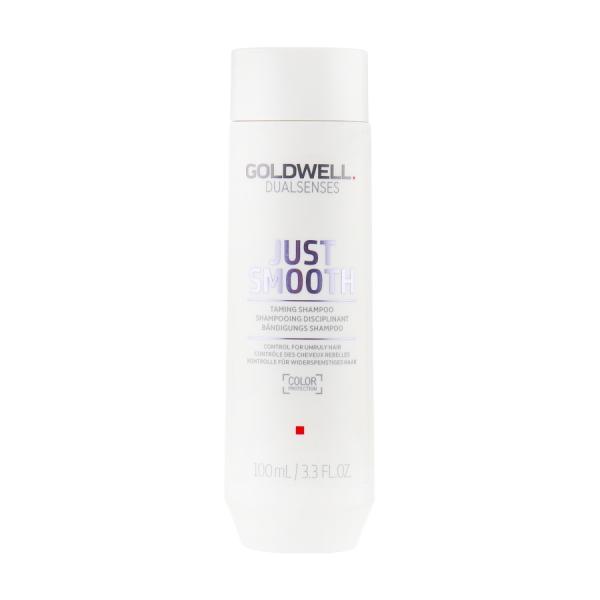 Goldwell Dualsenses Just Smooth Taming Shampoo – Шампунь для непослушных волос, 100 мл