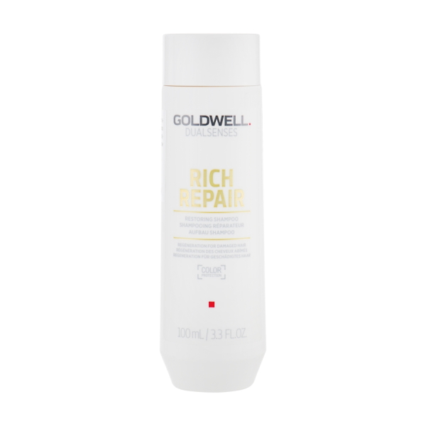 Goldwell Dualsenses Rich Repair Restoring Shampoo – Восстанавливающий шампунь для сухих и поврежденных волос, 100 мл