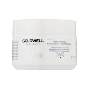 Goldwell Dualsenses Silver 60sec Treatment – Маска для світлого та сивого волосся, 200 мл