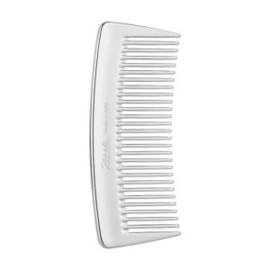 Janeke Silver Pocket Comb – Компактний гребінець для волосся, срібло