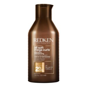 Redken All Soft Mega Curls Shampoo – Шампунь для питания очень сухих вьющихся волос, 300 мл
