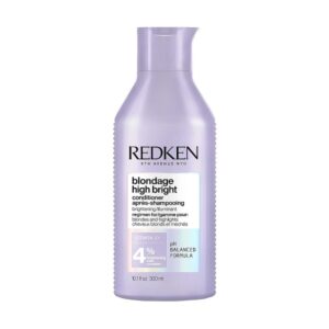 Redken Blondage High Bright Conditioner – Кондиціонер для яскравості кольору фарбованого та натурального волосся відтінку блонд, 300 мл