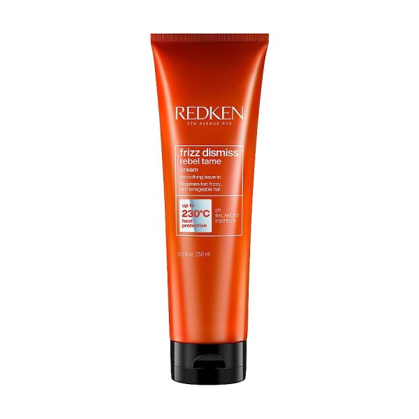 Redken Frizz Dismiss Rebel Tame Leave-In Cream - Несмываемый крем для термозащиты волос, 250 мл