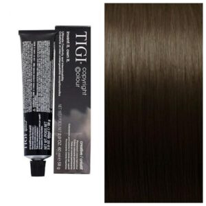 TIGI Copyright Colour Creative 2/0 Darkest Natural Brown – Стійка крем-фарба для волосся, 60 мл