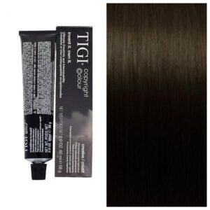 TIGI Copyright Colour Creative 3/0 Darkest Natural Brown – Устойчивая крем-краска для волос, 60 мл