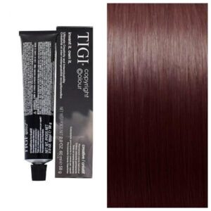 TIGI Copyright Colour Creative 4/2 Violet Brown – Стійка крем-фарба для волосся, 60 мл