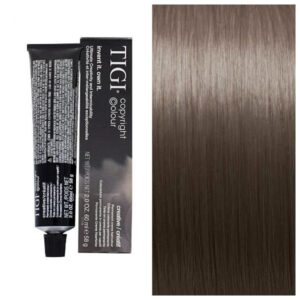 TIGI Copyright Colour Creative 7/8 Ash Blonde – Стійка крем-фарба для волосся, 60 мл