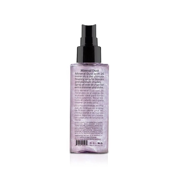 Saphira Mineral Dust Shimmer Spray – Спрей для сяйва Блонд, 90 мл