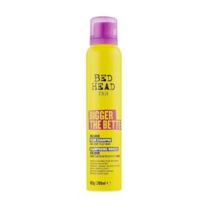 TIGI Bed Head Bigger The Better Volume Foam Shampoo – Шампунь-пенка для придания объема тонким волосам, 200 мл