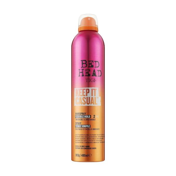 TIGI Bed Head Keep It Casual Flexible Hold Hairspray – Лак для волос средней фиксации, 400 мл