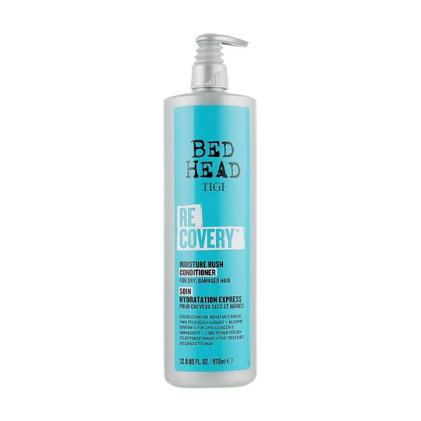 TIGI Bed Head Recovery Moisture Rush Conditioner – Зволожуючий кондиціонер для сухого та пошкодженого волосся, 970 мл