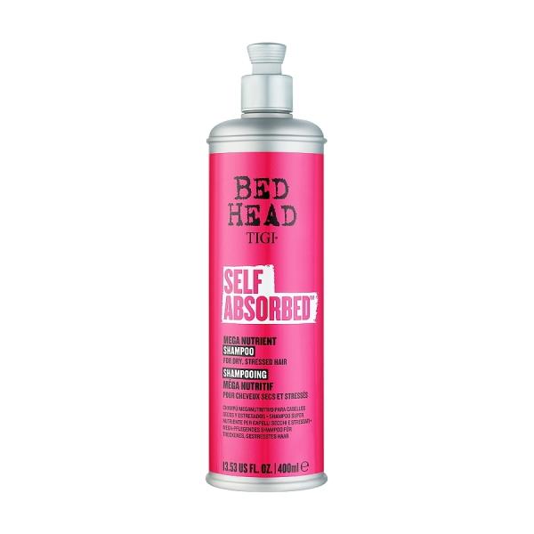 TIGI Bed Head Self Absorbed Nourishing Shampoo – Поживний шампунь для сухого та напруженого волосся, 400 мл