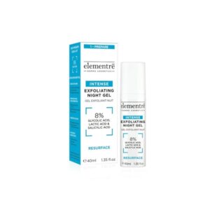 Elementre Intense Exfoliating Night Gel 8% Glycolic, Lactic, Salicylic Acids – Нічний гель-ексфоліант, 40 мл